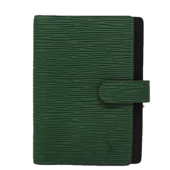 LOUIS VUITTON Epi Agenda PM Day Planner Cover Green R20054 LV Auth 107012 - Picture 13 of 16